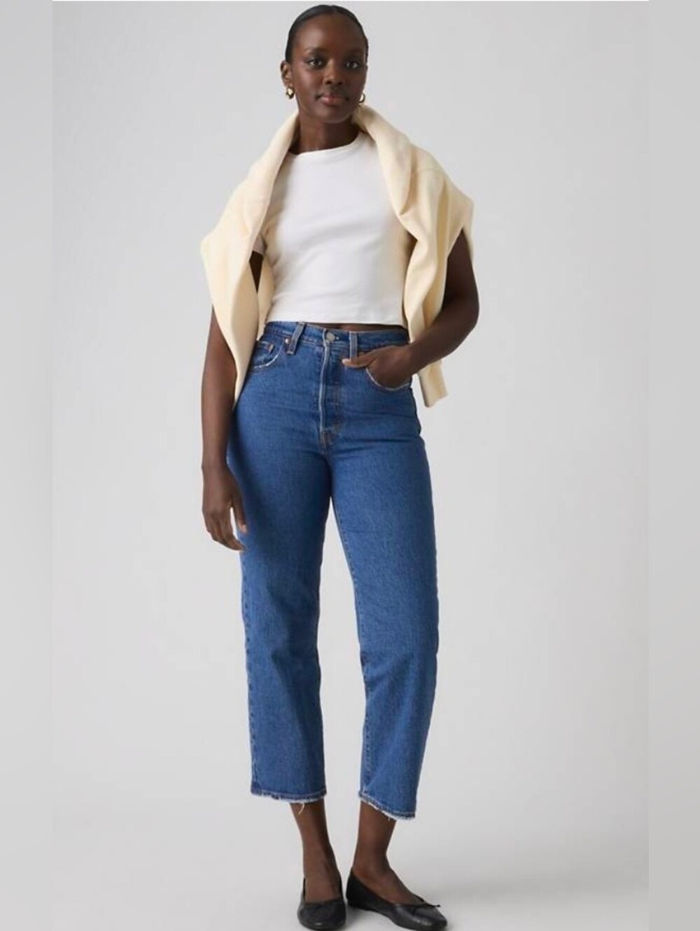 Levi's Ribcage Straight ankle Size 30